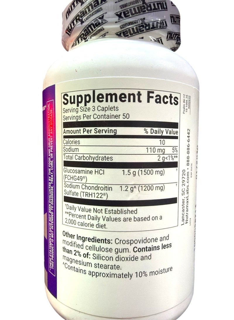 Nutramax Laboratories كوزامين DS، 1 مكمل صحي للمفاصل يحتوي على الجلوكوزامين وكوندرويتين، 150 قرص 'سهل البلع'  - Image 4