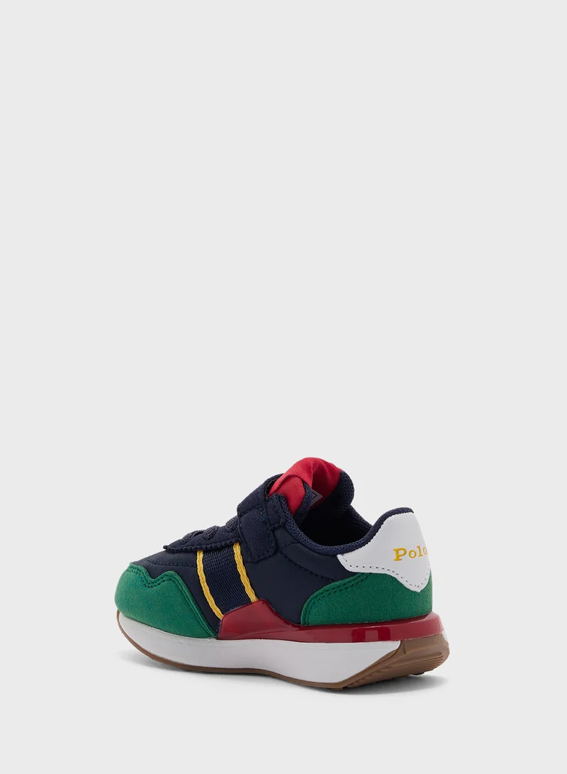 بولو رالف لورين Toe Low Top Sneakers