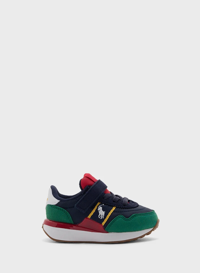 بولو رالف لورين Toe Low Top Sneakers
