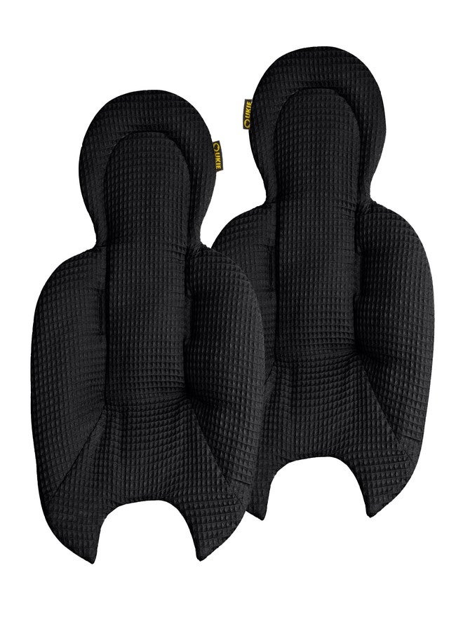 Ukje Swing Insert Rocker Cover Compatible with 4moms mamaRoo 5 Rockaroo Swing, Swing Accessories with Reversible Design, Easy to Install, Handmade in Europe - Black - Image 1