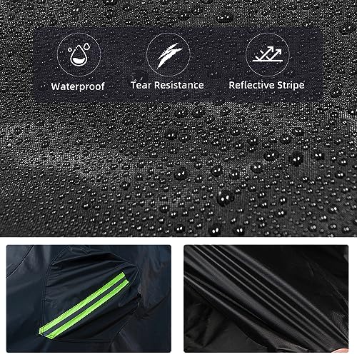 Morhept Waterproof SUV Car Covers for Automobiles, Outdoor Full Exterior Cover for Honda CRV, All Weather Lightweight Cover fit SUV Length 181-191 inch - Image 5