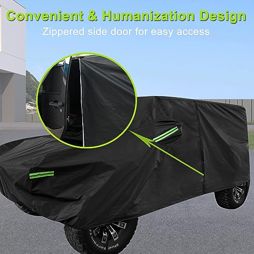Morhept Waterproof SUV Car Covers for Automobiles, Outdoor Full Exterior Cover for Honda CRV, All Weather Lightweight Cover fit SUV Length 181-191 inch - Image 2