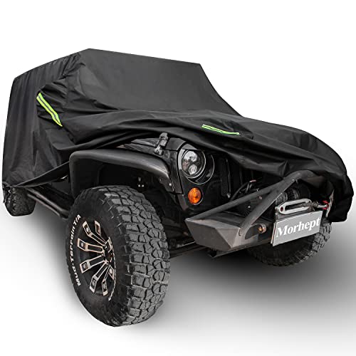Morhept Waterproof SUV Car Covers for Automobiles, Outdoor Full Exterior Cover for Honda CRV, All Weather Lightweight Cover fit SUV Length 181-191 inch - Image 1