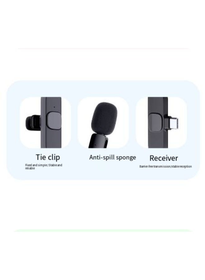 VoicePro 2.4G Wireless Lavalier Mic (Type-C Connector)  - Image 4