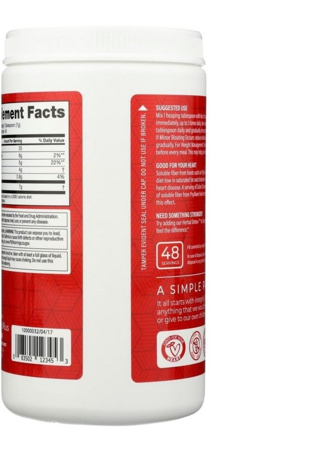 Health Plus Colon Cleanse Psyllium 12 OZ - Image 3