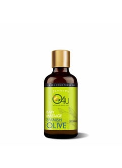 Spanish Olive Oil For Baby Massage Scalp Conditioning Dandruff Control Strong & Shiny Hair Skin Moisturisation Reducing Age Signs ; Usda Certified 100% Pure & Organic ; (50Ml)