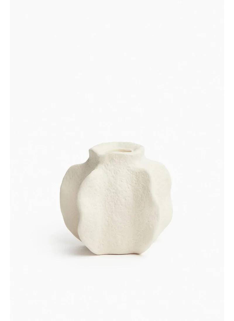 اتش اند ام Small stoneware candlestick