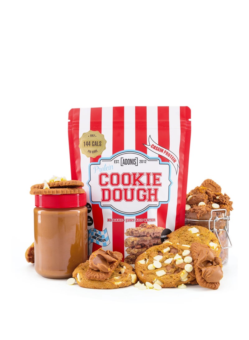 Adonis Protein Cookie Dough - Caramelised Cookie - (400g) - Image 2