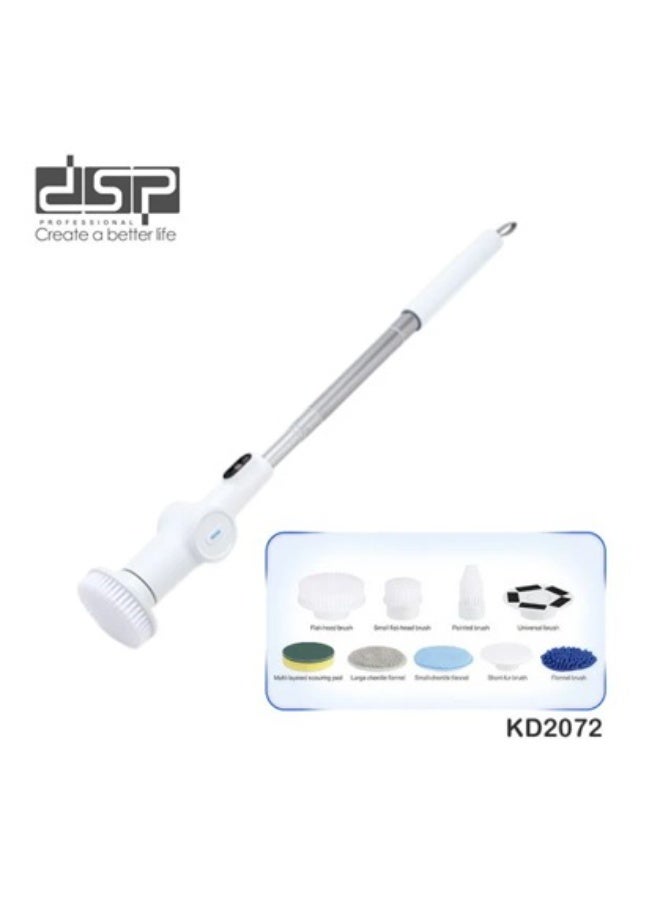 DSP 9-in-1 Digital Electric Cleaning Brush, 10W, DSP KD2072 - Image 4