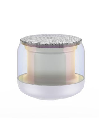 A10 (White) Enjoy high-quality sound on the go with this sleek white A10 wireless speaker. - pzsku/ZB7930E0551ED4EC28574Z/45/_/1740660998/9bc5a20f-3192-466c-bd42-104dba36beb9