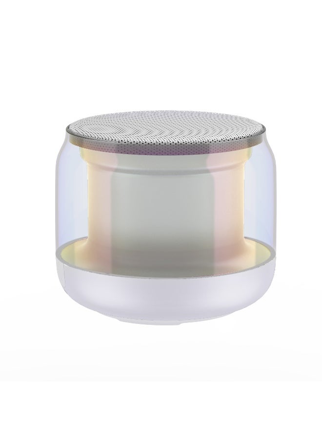 Miniso A10 (White) Enjoy high-quality sound on the go with this sleek white A10 wireless speaker. 
