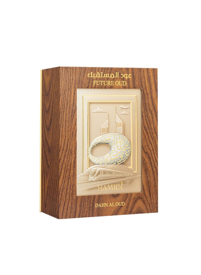 Hamidi Dahn Al Oud Future Oud Perfume Oil 6ml | Luxury Concentrated Attar | Ambery, Agarwood, Woody & Leathery Fragrance | Long Lasting Alcohol-Free Unisex Perfume Oil - Image 4