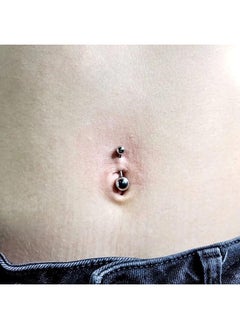 ZVEV Belly Button Ring Piercing Kit,Belly Button Piercing Kit Stainless Steel 14G Belly Button Rings Piercing Needles Disposable Piercing Clamps Set Navel Belly  - Image 5