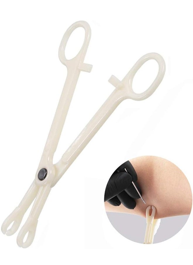 ZVEV - Belly Button Ring Piercing Kit,Belly Button Piercing Kit Stainless Steel 14G Belly Button Rings Piercing Needles Disposable Piercing Clamps Set Navel Belly - Image 1
