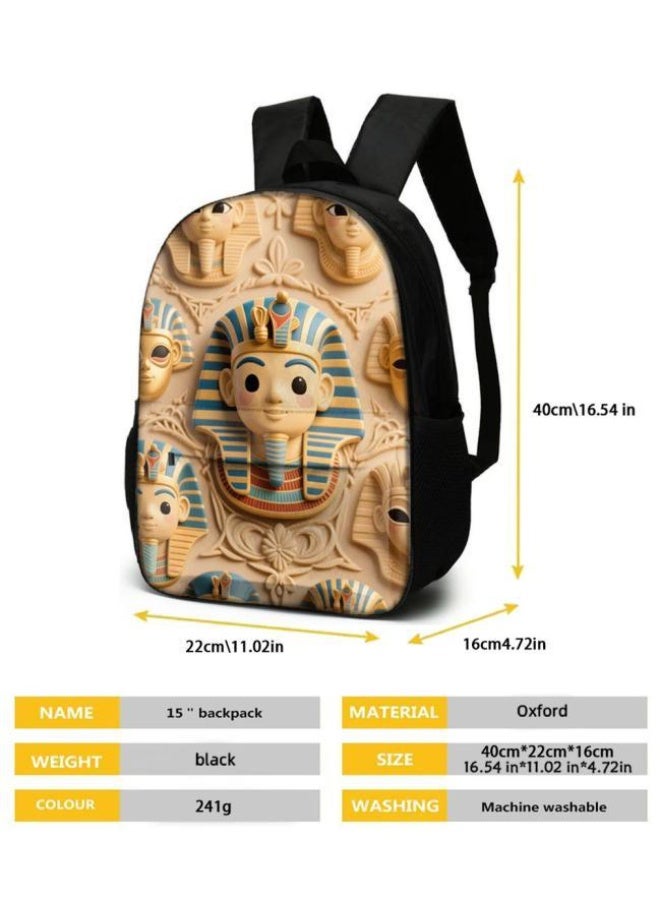 Cute cartoon print, three-piece practical bag combination (available for students, children, friends on outings, mountain climbing, etc.) - 299 - Image 5