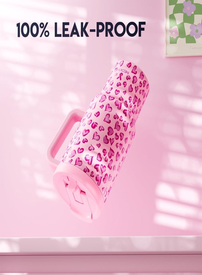 Meoky 32 oz Tumbler with Handle and DUO 2-in-1 Lid (PL) - Image 3