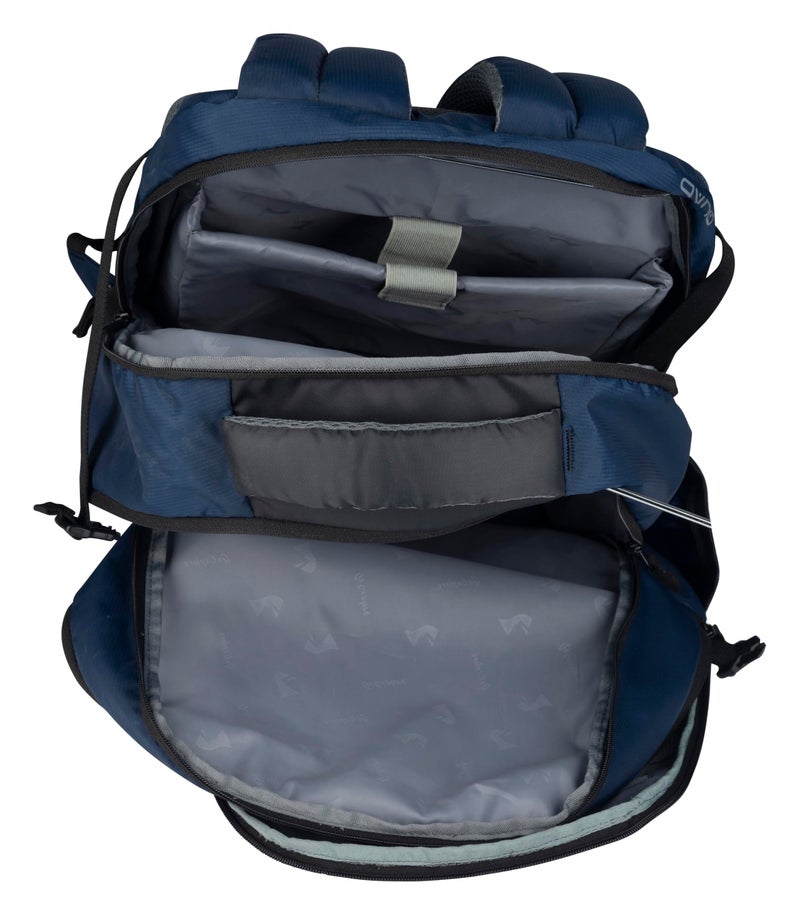 GREENLANDS Quad Professional Work Backpack - Navy, Anti-Scratch Padded Laptop Bag for Office, Business Travel & Daily Commute, Water Resistant - Image 5