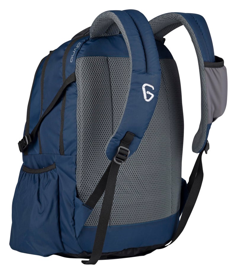 GREENLANDS Quad Professional Work Backpack - Navy, Anti-Scratch Padded Laptop Bag for Office, Business Travel & Daily Commute, Water Resistant - Image 2