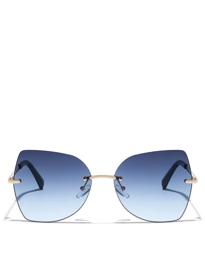 Blackout Naomi Women Rose Gold Sunglasses