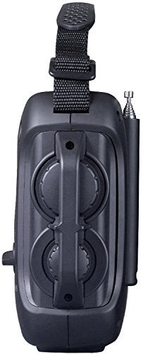 Kaito Voyager Pro KA600 Digital Solar Dynamo Hand Crank AM/FM/LW/SW & NOAA Weather Emergency Radio with Flashlight, Reading Lamp,Smart Phone Charger & RDS and Real-Time Alert, with AC Adapter, Black - Image 4