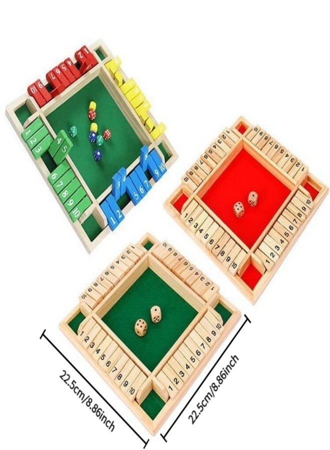Four Side Flop Game Number Game Toys Parent-child Board Game Bar Party Leisure Game Math Toys Four-person Digital Game Toys - Image 2