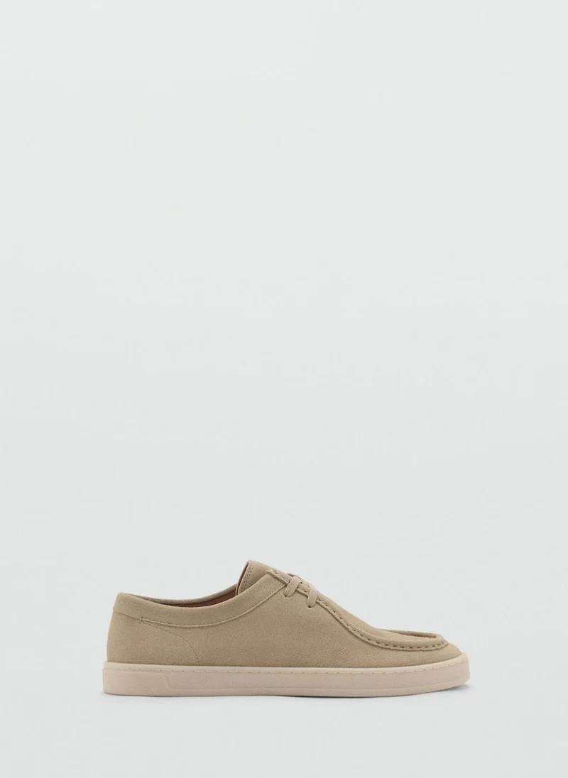 Mango Man Easywa Lace Detailed Shoes