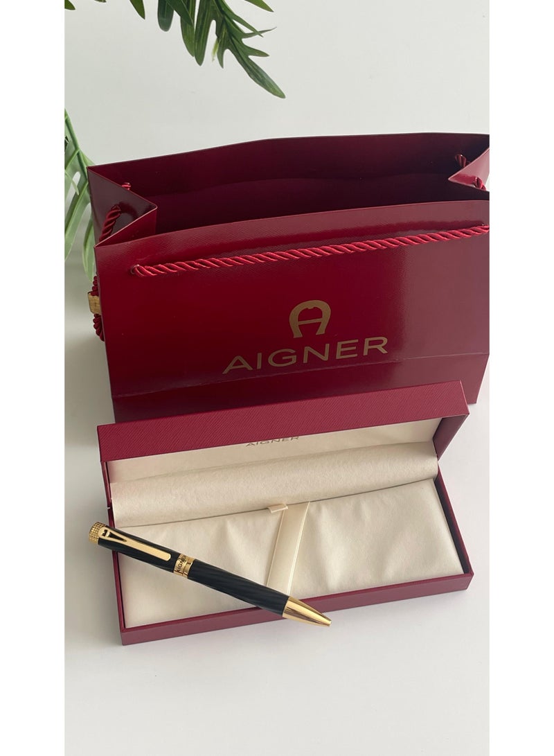 AIGNER Black and gold  Pen  - Image 1