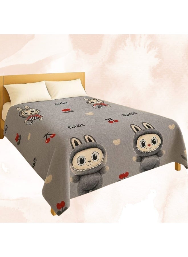 Large bed heating blanket, laser engraved, size 220*210cm