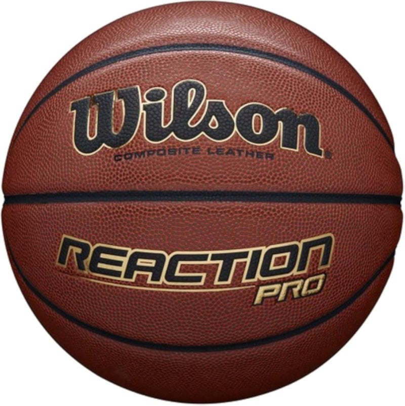 Wilson Staff WTB10137XB07 Reaction Pro Basketball - Brown and Black Multi-Color
