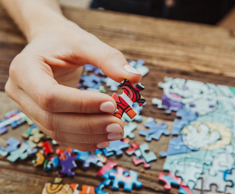 Toynk لعبة بازل كوبهيد وموجمان 1000 قطعة، تحدي ذهني للأطفال والبالغين | 28 × 20 بوصة - Image 5