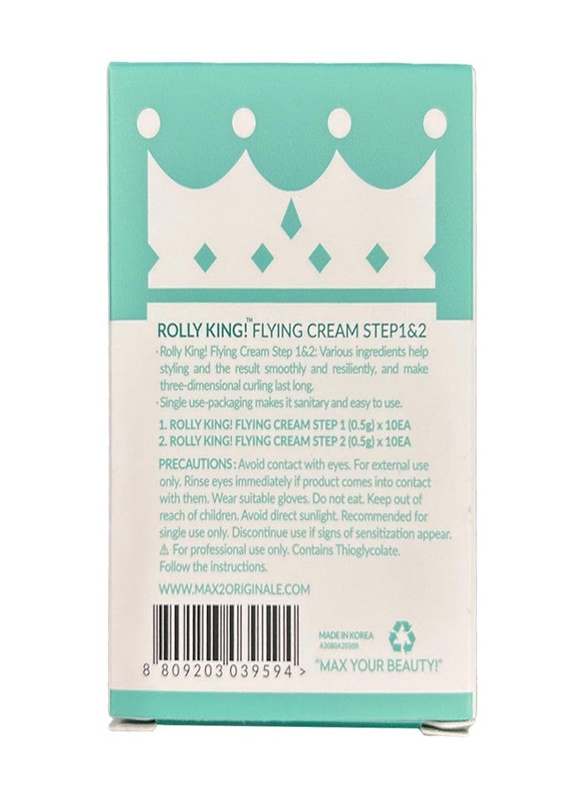 Amber Lash Rolly King Perm Step 1 & 2 for Eyelash Lifting and Brow Lamination for Professionals, 10 Sachets in a Box - Image 5