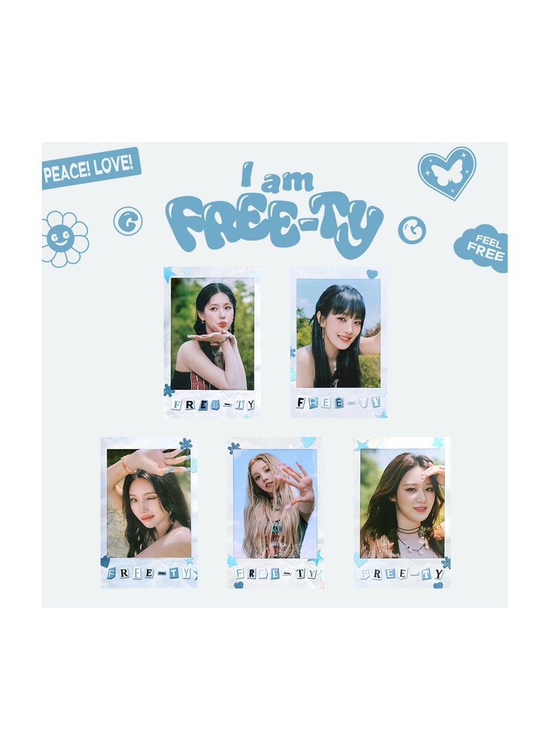 NIBEMINENT 5 Pcs Kpop (G)I-DLE 2023 Lomo Cards Card For Fans Collection Gifts