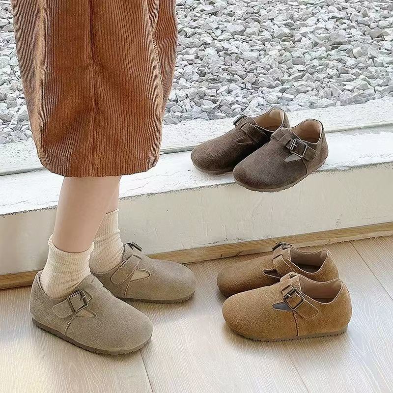 أحذية Birkenstock للأطفال 2026 ربيع وخريف أحذية جلدية حذاء البنات أحذية Birkenstock للأولاد - Image 2