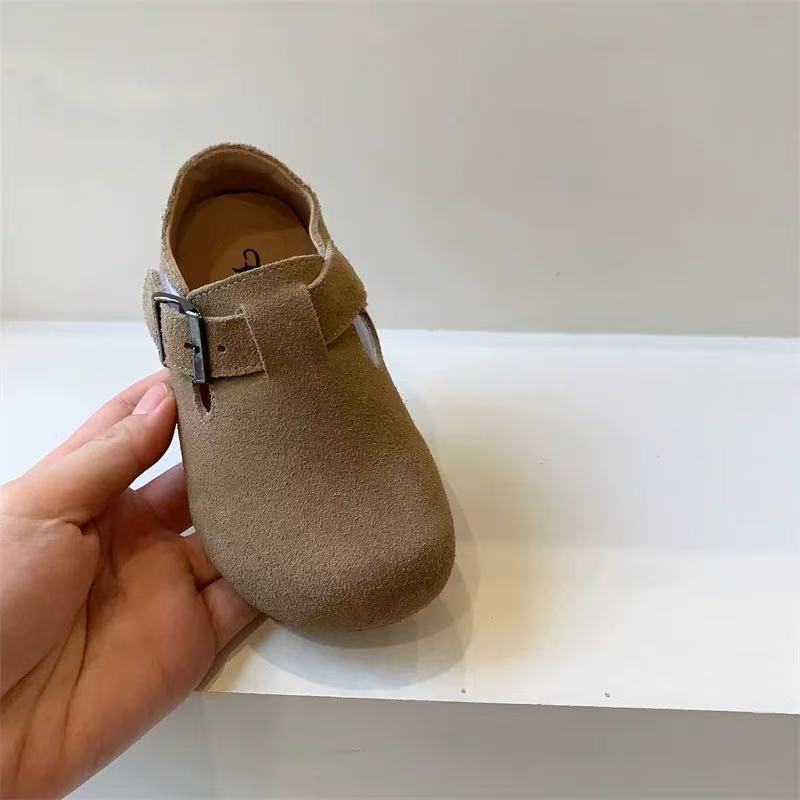 أحذية Birkenstock للأطفال 2026 ربيع وخريف أحذية جلدية حذاء البنات أحذية Birkenstock للأولاد - Image 5