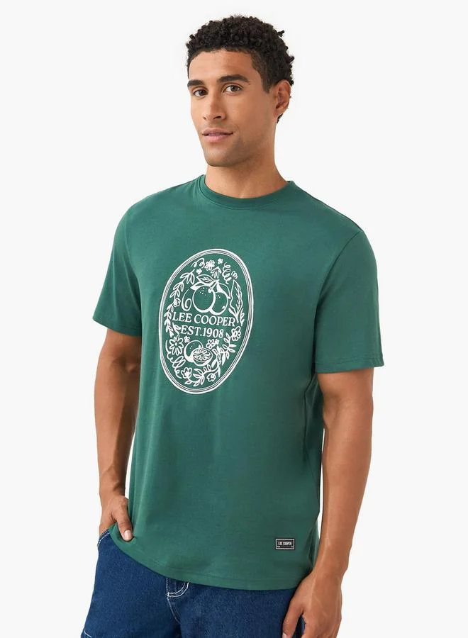 Lee Cooper Logo Detail Crew Neck T-shirt