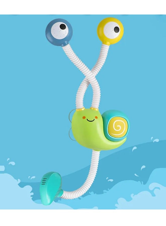 Cute Snail Bath Head Toy – Fun Bathing for Kids, Leak-Proof Design, Easy to Use, Perfect for 18 Months+ - Image 1