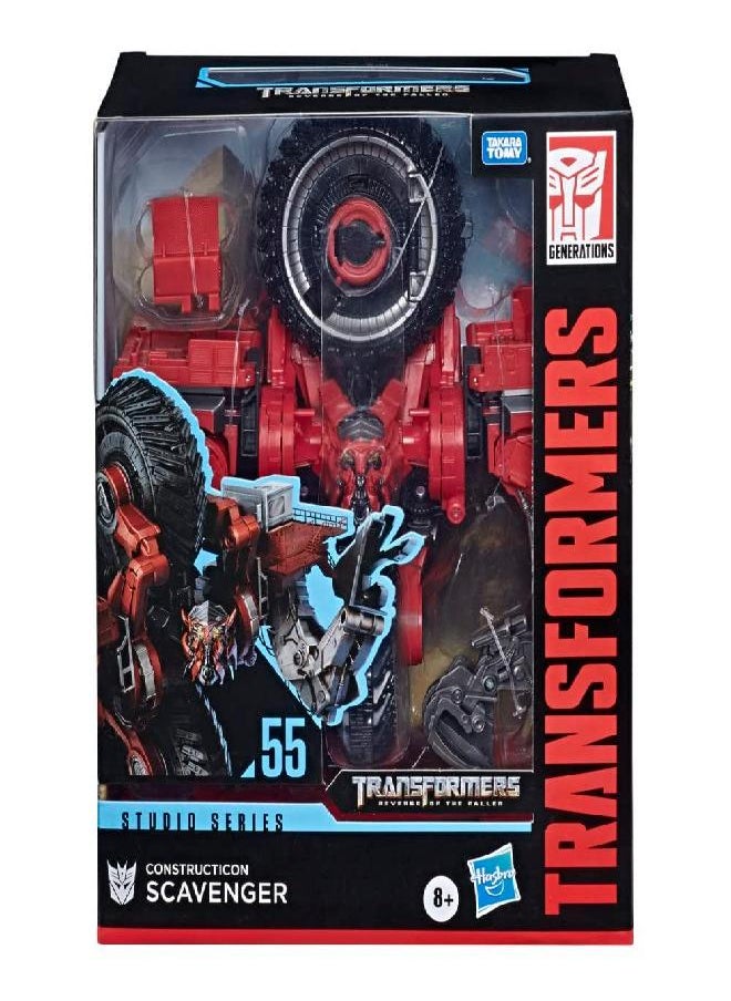 TRANSFORMERS - Transformers Toys Studio Series 55 Leader Class Revenge of The Fallen Constructicon Scavenger Action Figure - Kids Ages 8 & Up, 8.5" - Image 1