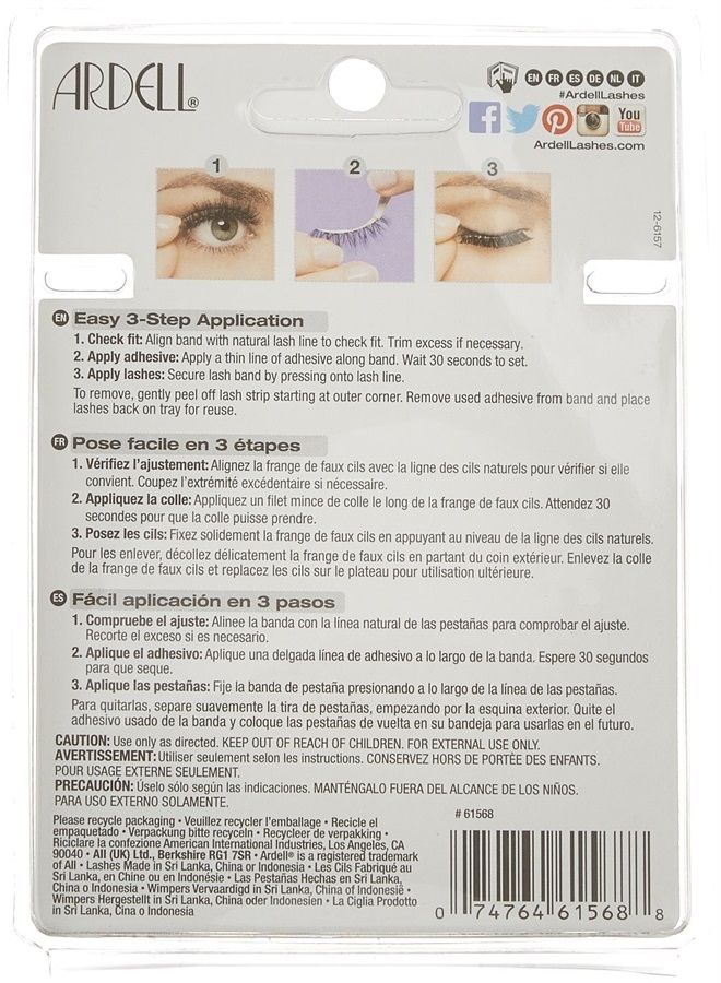 ARDELL Multipack 105 Lashes, 0.06 Pound