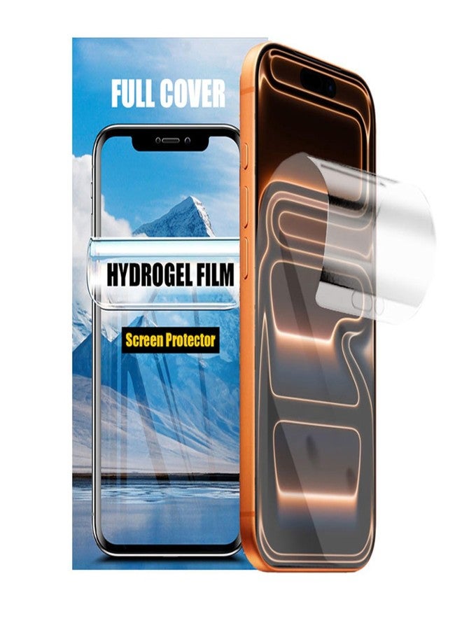 LOOKSEVEN 3 Pack Hydrogel Film For iPhone 17 Pro Max Transparent Soft TPU Screen Protector, High Sensitivity Protective Film (Not Tempered Film) - Image 1