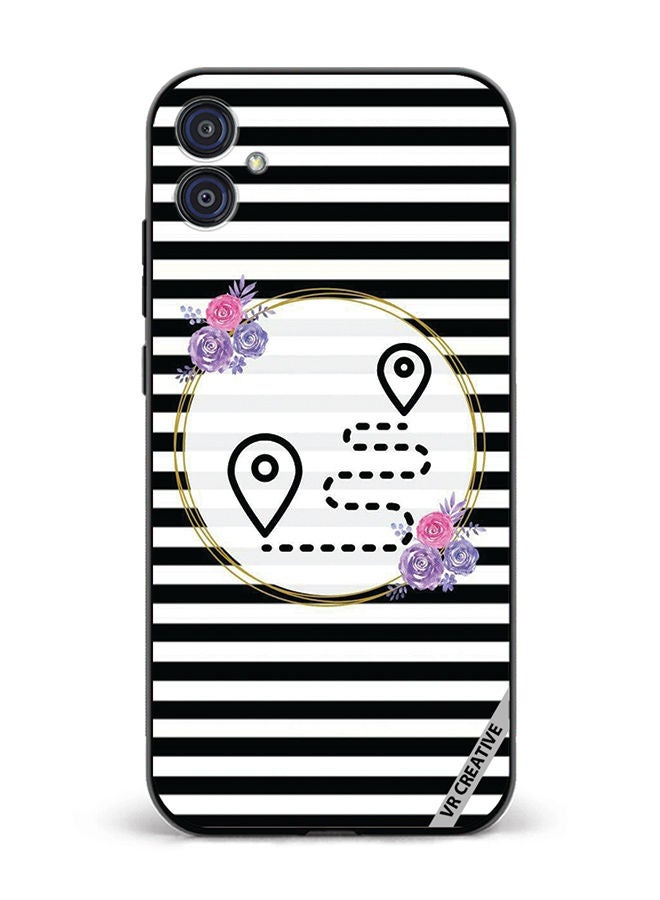 VR CREATIVE Protective Case Cover For Samsung Galaxy M04/F04 Location Design Multicolour - Image 1