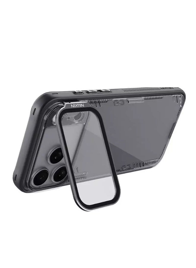 Nillkin Iceblade CamProp Magnetic Case for iPhone 17 Pro Max (6.9", 2025) – Clear Lens Lid Kickstand, TPU+PC Shockproof Protective Cover - Image 3