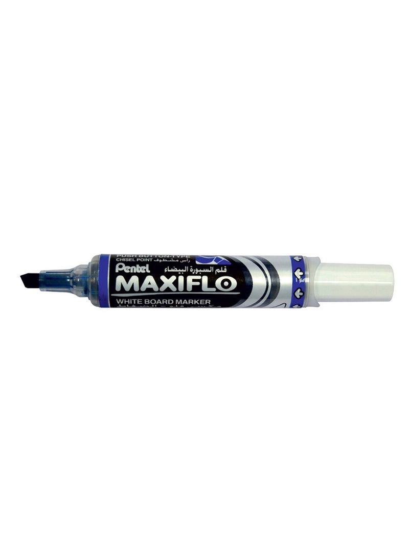 Pentel 6-Piece Maxiflo White Board Marker Chisel Tip Blue And Black Ink - Image 2
