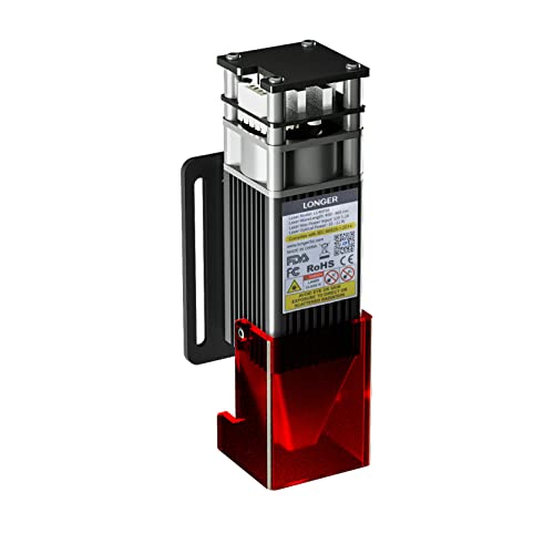 LONGER RAY5 10000mW Laser Module Dual BeamCompressed 006mm Spot Effective Cutting Range Capable of Engraving Hundreds of Colors on Metal Steel DIY Class II - Image 1