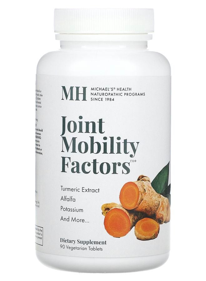 Michael's Naturopathic Joint Mobility Factors  90 Vegetarian Tablets - Image 1