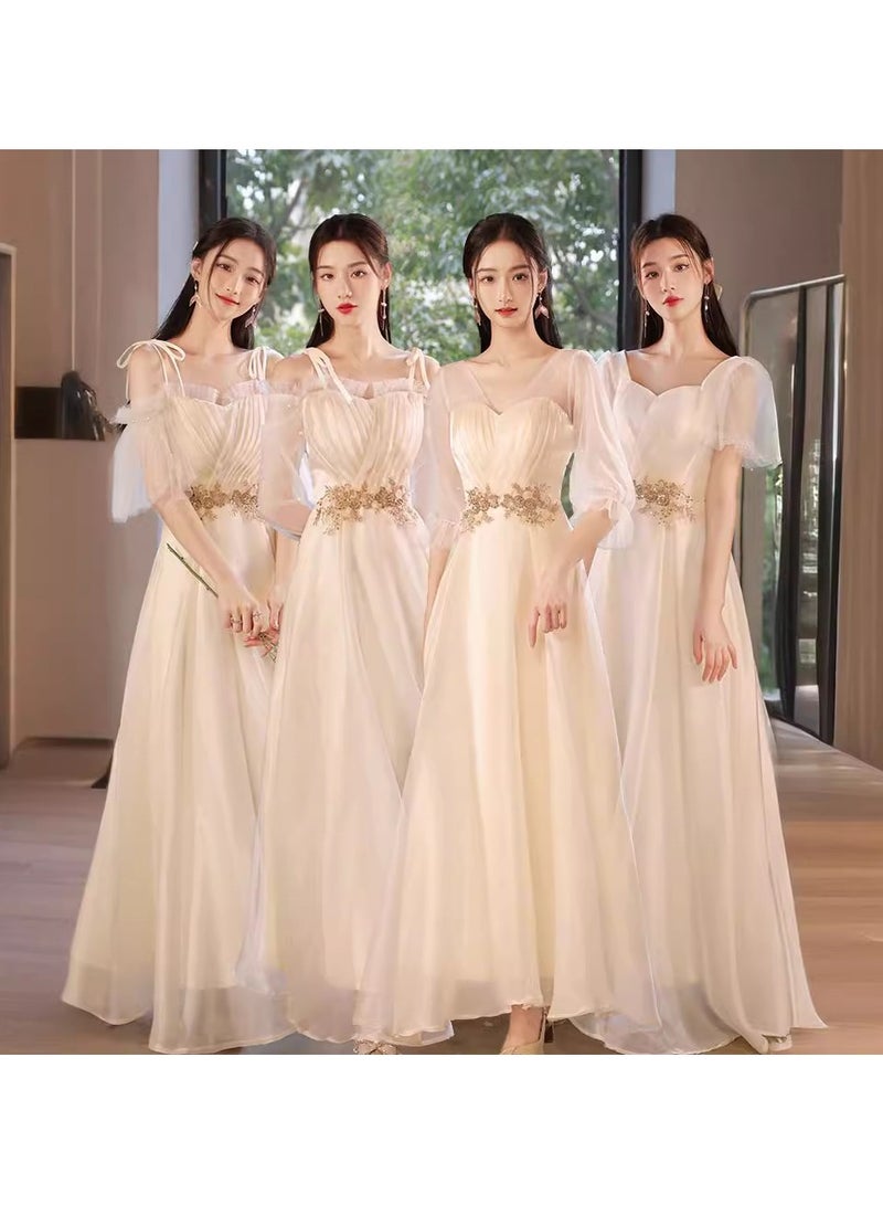 KUYING New Fashionable and Elegant Bridesmaid Dress  - Image 3
