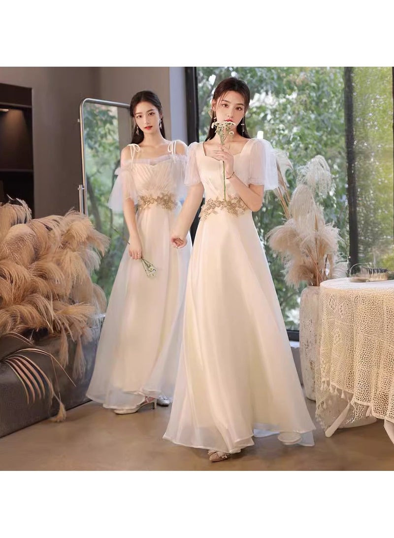 KUYING New Fashionable and Elegant Bridesmaid Dress  - Image 4