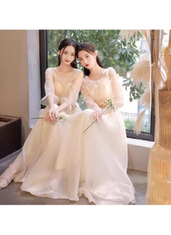 KUYING New Fashionable and Elegant Bridesmaid Dress  - Image 5