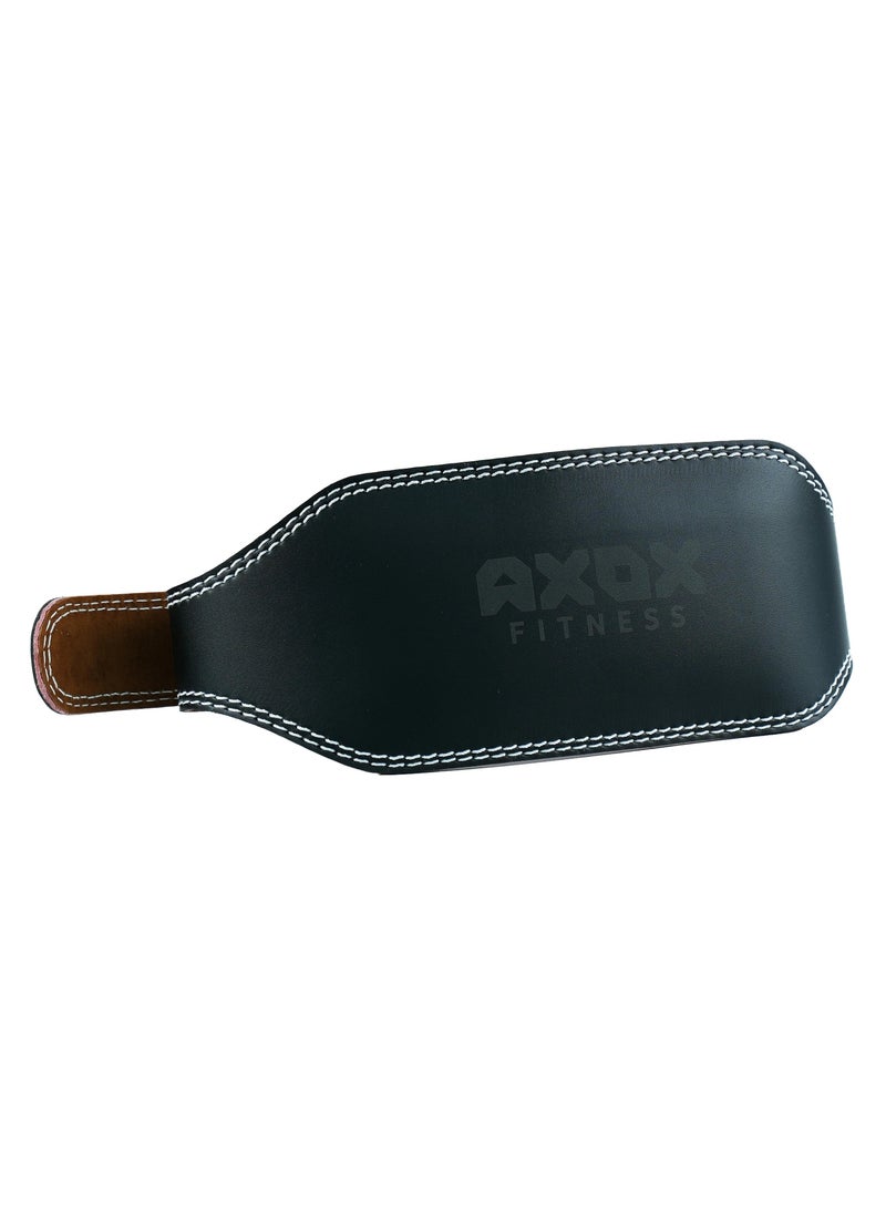 Axox PU Weight Lifting Belt Large – Adjustable, Sweat-Resistant, Durable & Flexible Core and Lumbar Support for Squats, Deadlifts, Powerlifting & Gym Training – Lightweight, Ergonomic Design – Unisex Fit - Image 4