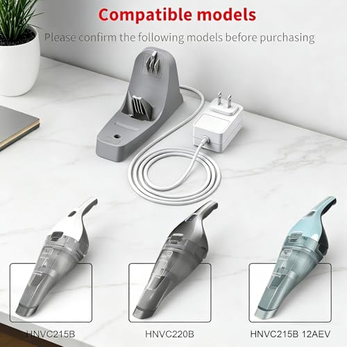 MEROM 8.2V 150mA Charging Dock Compatible with Black and Decker HNVC215B12AEV Dusbuster Handheld Vacuum, Replacement Charger Base Compatible with Black + Decker HNVC215B HNVC220B Hand Vacuum - Image 2