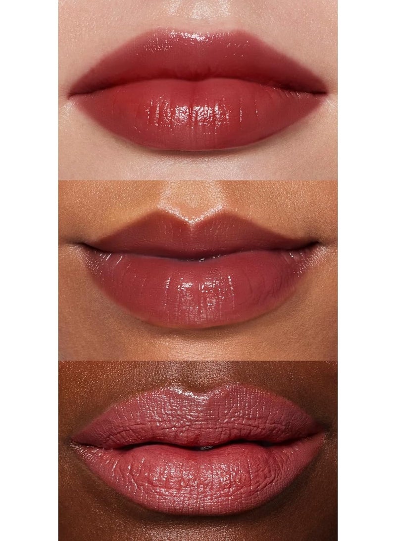 elf O Face Satin Lipstick, Richly Pigmented, Nourishing & Long-Lasting Creamy Lipstick, Infused With Jojoba, Vegan & Cruelty-Free, Standing Ovation - Image 3